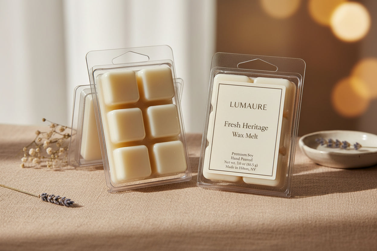 Fresh Heritage Wax Melts - Clean Citrus Scented Wax Melt