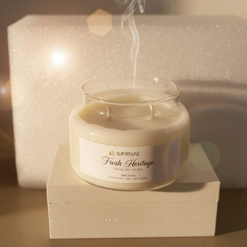 Fresh Heritage Candle - Clean Citrus Scented Candle