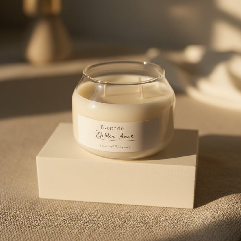 Golden Times Candle - Warm Citrus Spice Scented Candle