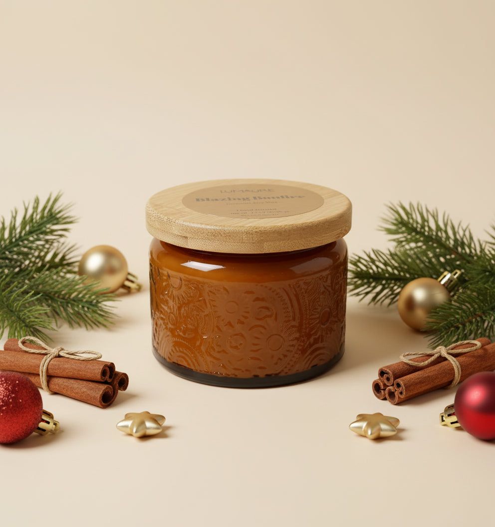 Blazing Bonfire Candle