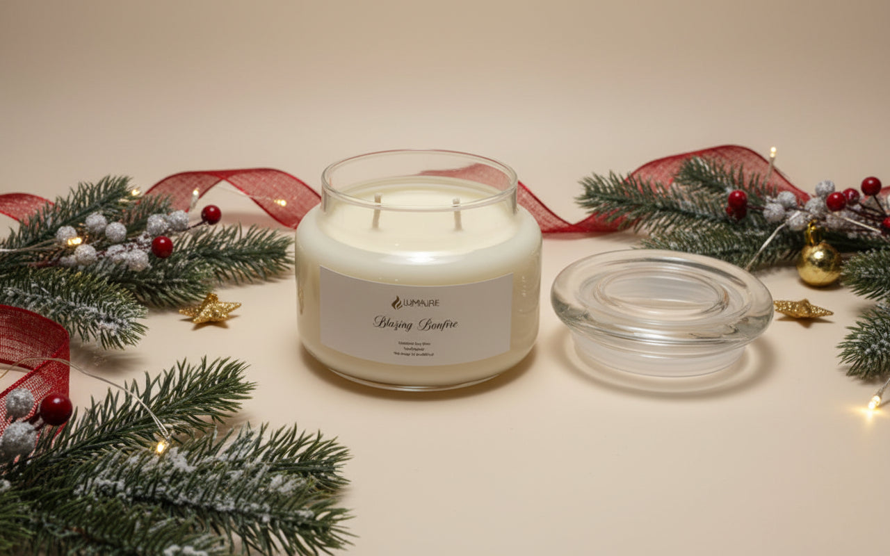 Blazing Bonfire Candle