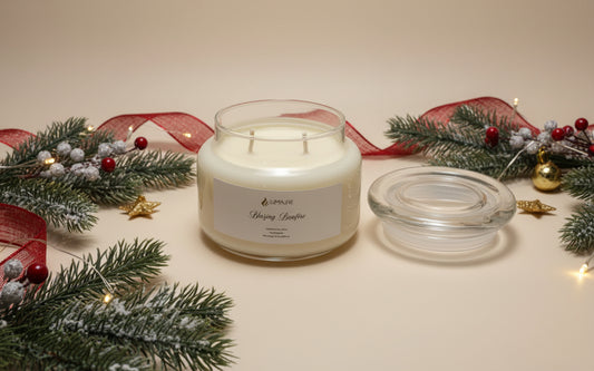 Blazing Bonfire Candle