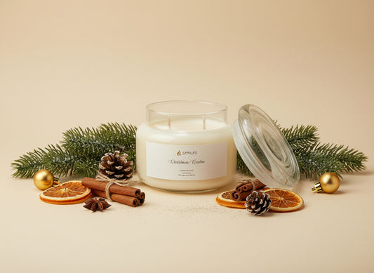 Christmas Cabin Candle