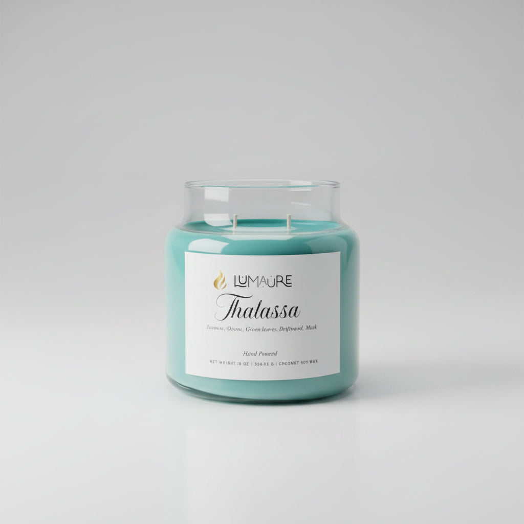 Thalassa Candle - Ocean Mist Scented Candle