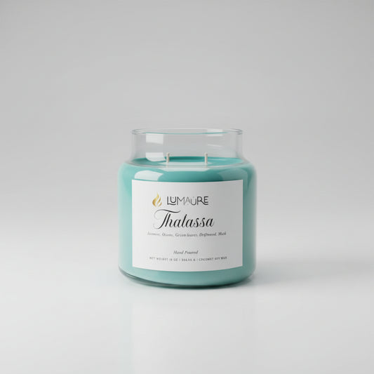 Thalassa Candle - Ocean Mist Scented Candle